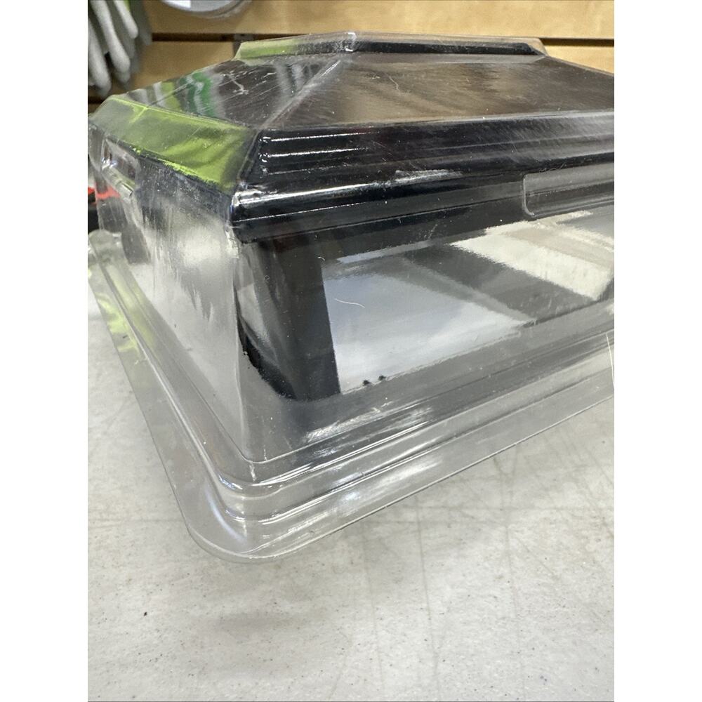 4" x 4" Solar Deck Post Cap LED 6500k Plastic Deckorators # 161168 {EE}